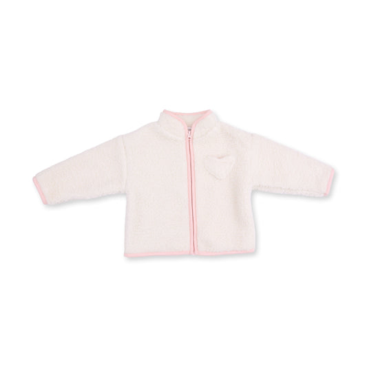 Sherpa - Zip Jacket With Lining Pink