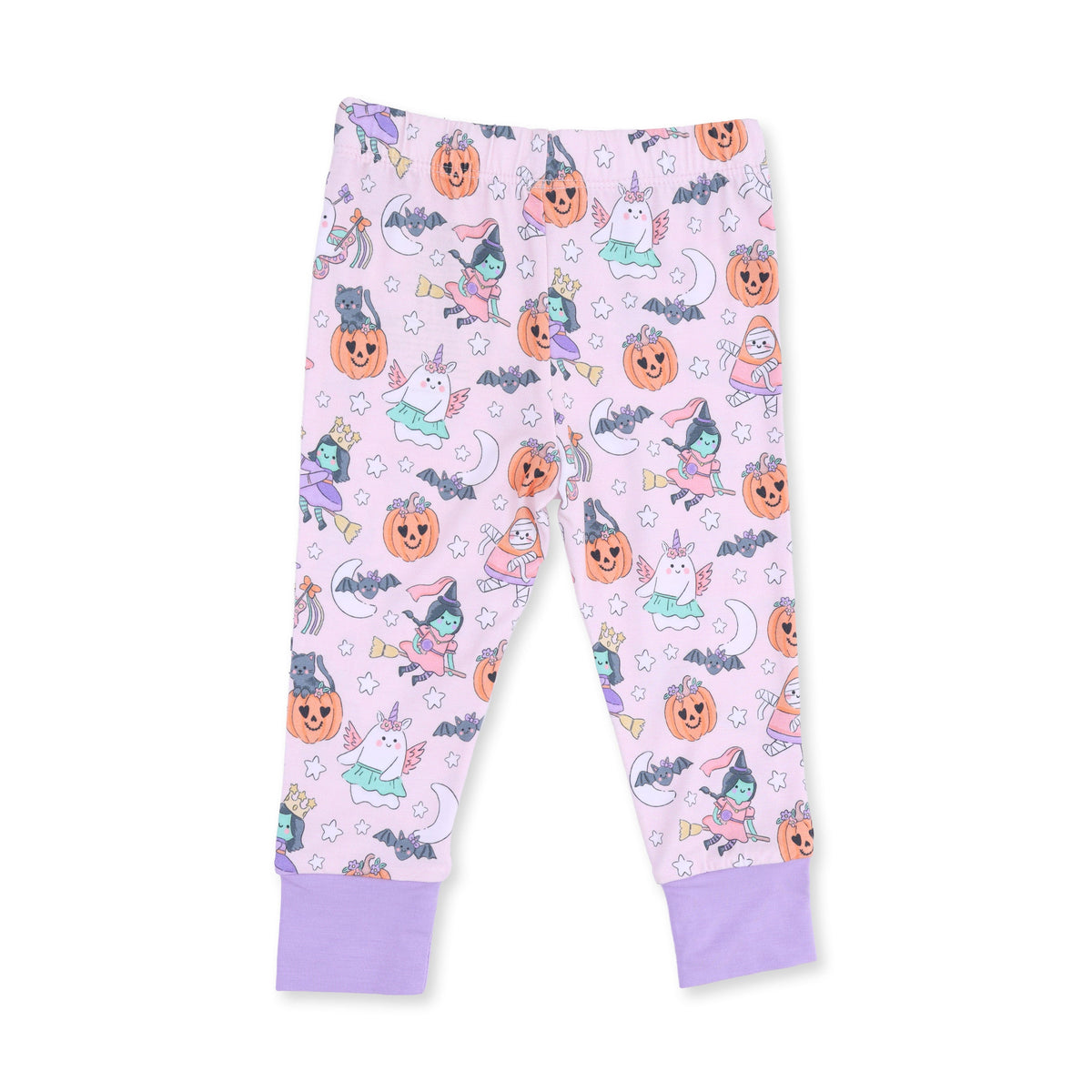 Halloween Monster Dress Up Pink - Long Sleeve Loungewear Set