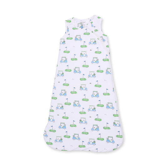Golf Carts Blue - Sleep Bag