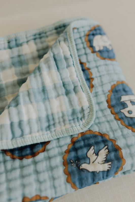Noah's Ark Baby Blanket