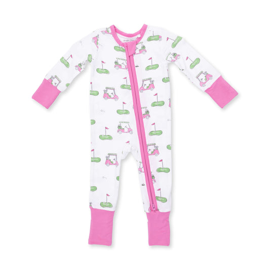 Golf Carts Pink - Convertible Romper
