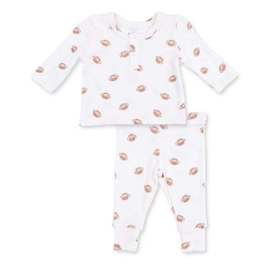 Mini Footballs - Long Sleeve Henley Play Set