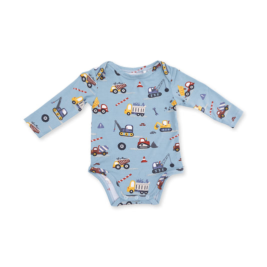 Crayon Construction - Long Sleeve Bodysuit