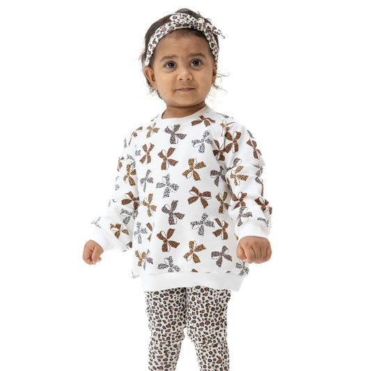 Leopard French Terry - Oversized Sweatshirt