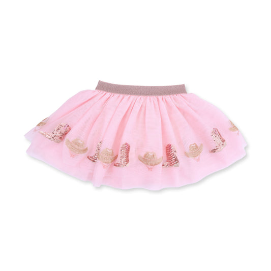 Cowgirl Cameos - Tutu Skirt with Bike Shorts