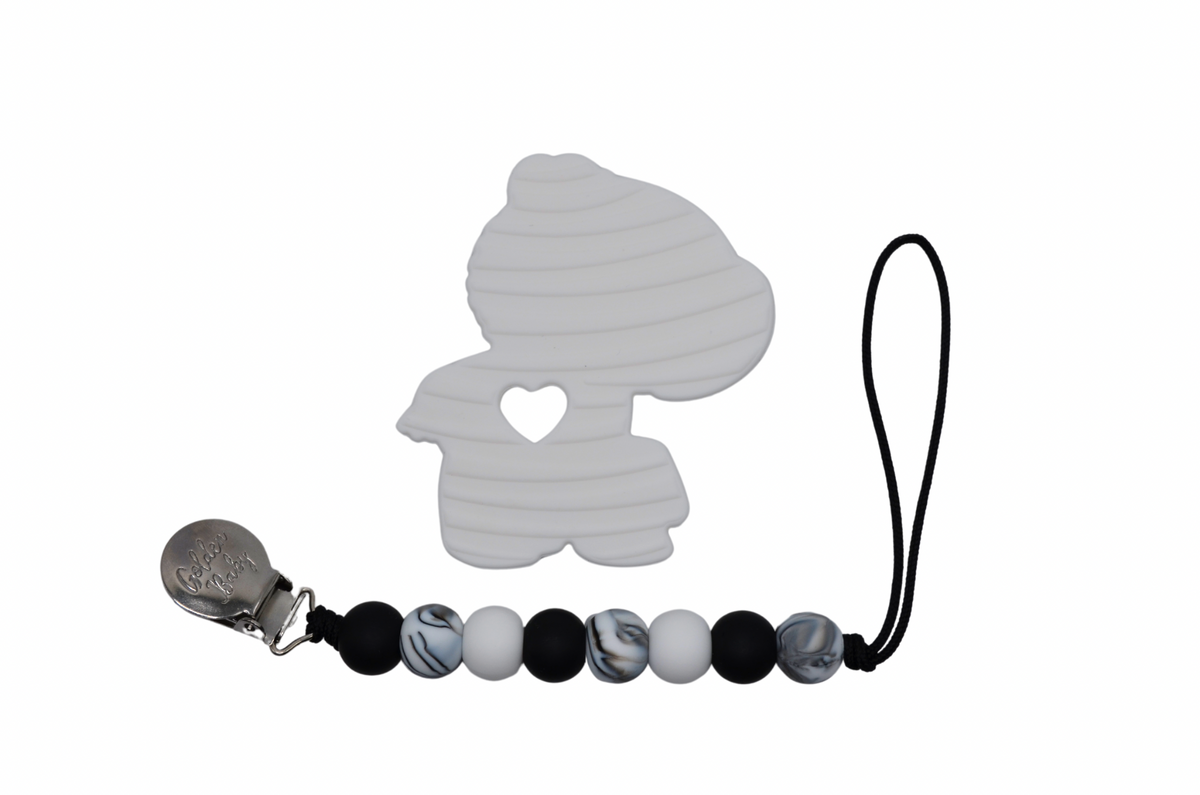 Zebra Teether Set