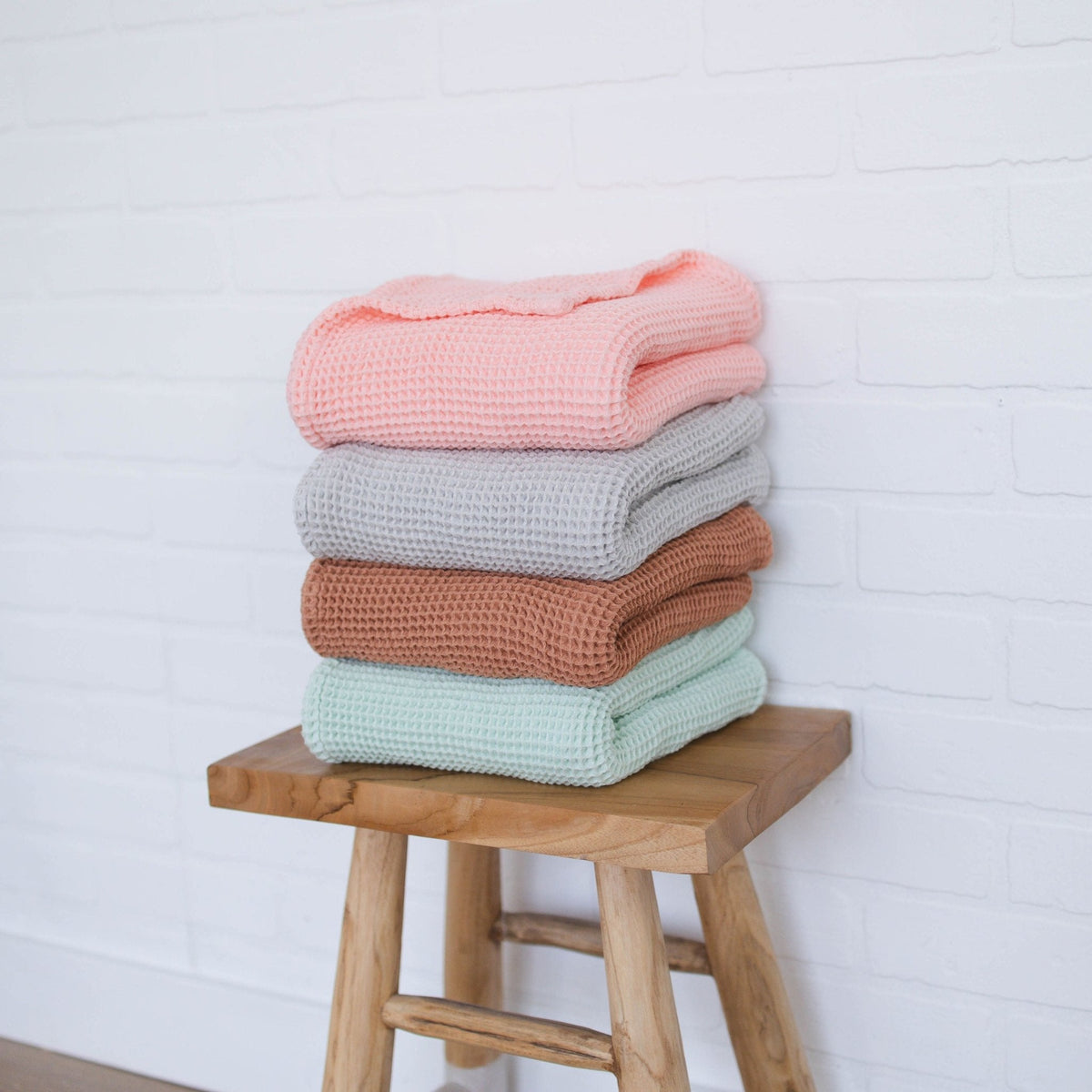 Cinnamon Waffle Baby Blanket