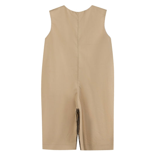Light Brown Pumpkin Football Truck Longalls